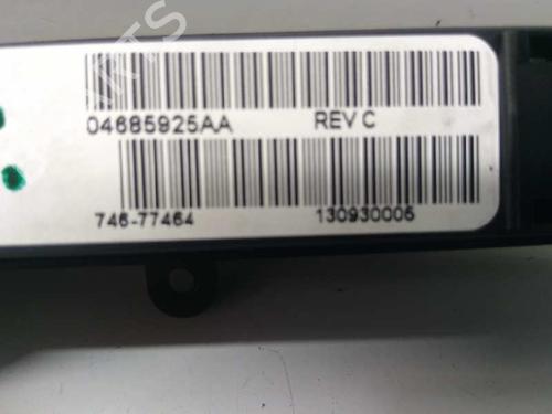 Warning switch CHRYSLER VOYAGER IV (RG, RS)  | BP9479736I22 