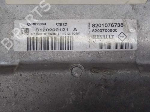 Engine control unit (ECU) RENAULT TWINGO II (CN0_)  | BP9472439M57 