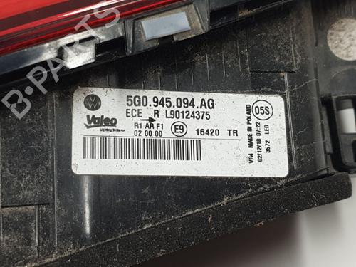 Right tailgate light VW GOLF VII (5G1, BQ1, BE1, BE2)  | BP28107350C80 