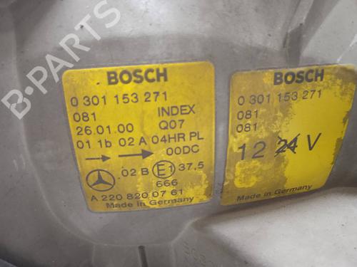 Left headlight MERCEDES-BENZ S-CLASS (W220)  | BP10529564C28 