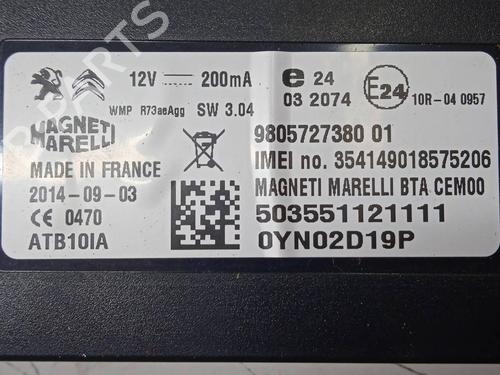 Electronic module PEUGEOT 308 SW II (LC_, LJ_, LR_, LX_, L4_)  | BP11270303M83 