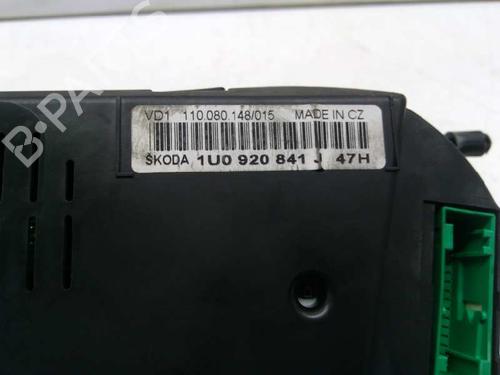 Instrument cluster SKODA OCTAVIA I (1U2)  | BP9464553C47 
