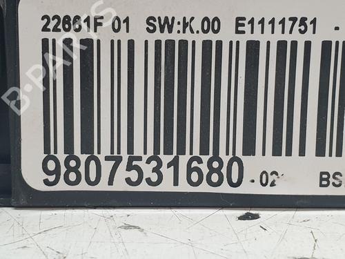 Fuse box PEUGEOT 208 I (CA_, CC_)  | BP26564343E1 