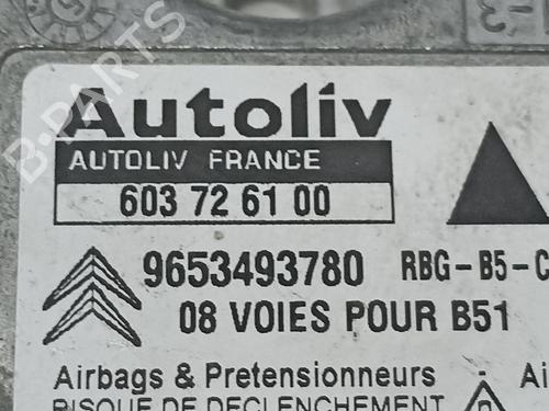 ECU airbags CITROËN C4 I (LC_)  | BP9490111M53 
