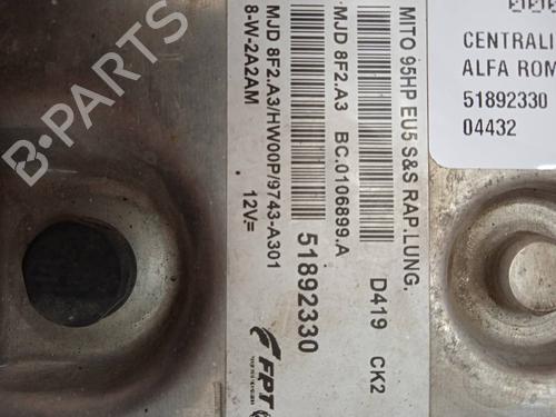 Engine control unit (ECU) ALFA ROMEO MITO (955_)  | BP9486337M57 