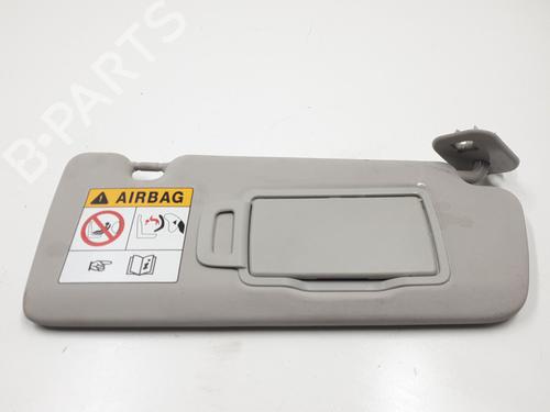 Used Right sun visor RENAULT CAPTUR I (J5_, H5_) 1.3 TCe 130 (J5NJ, J5NE) (131 hp) 30870649