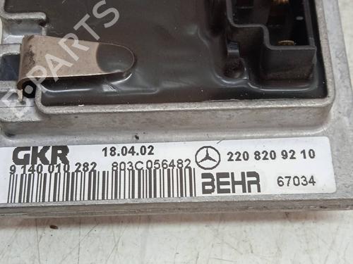 Heater resistor MERCEDES-BENZ M-CLASS (W163)  | BP11675126M108 