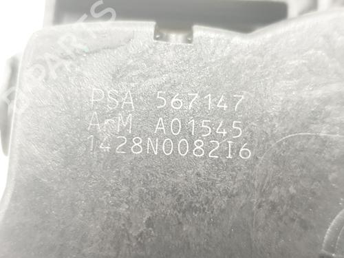 Front right lock PEUGEOT 308 I (4A_, 4C_)  | BP15258425C97 