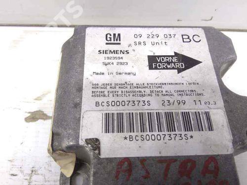 Used ECU airbags ECU airbags OPEL ASTRA G Hatchback (T98) 1.7 DTI 16V (F08, F48) (75 hp) 9479153 9479153