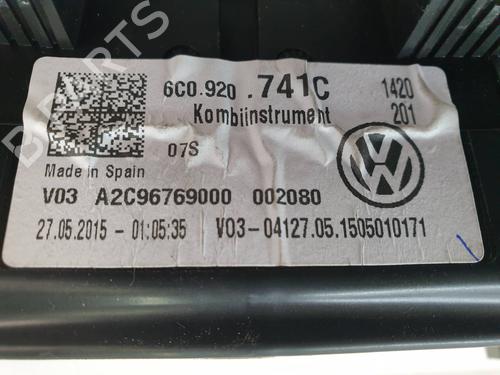 Instrument cluster VW POLO V (6R1, 6C1)  | BP25882452C47 