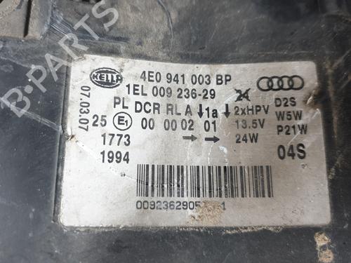 Left headlight AUDI A8 D3 (4E2, 4E8) 3.0 TDI quattro | BP26718523C28 