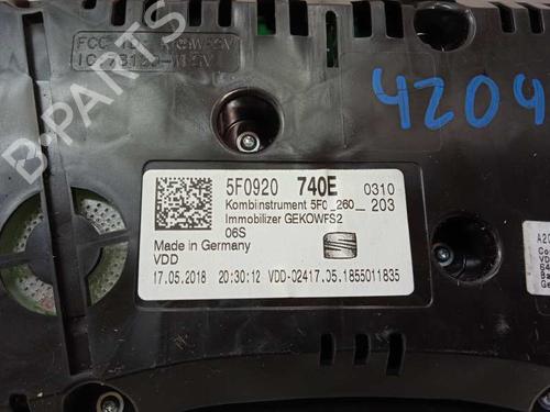 Instrument cluster SEAT LEON (5F1)  | BP9529366C47 