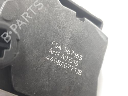 Rear left lock PEUGEOT 308 I (4A_, 4C_) 1.6 HDi | BP28604425C100