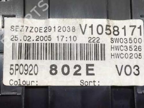 Instrument cluster SEAT TOLEDO III (5P2)  | BP9479436C47 