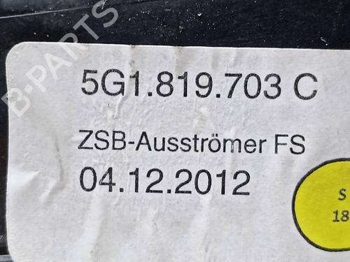 Air vent VW GOLF VII (5G1, BQ1, BE1, BE2)  | BP11860731I21 