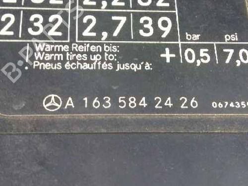 Klapa wlewu paliwa MERCEDES-BENZ M-CLASS (W163) ML 400 CDI (163.128) | BP9481126C131 