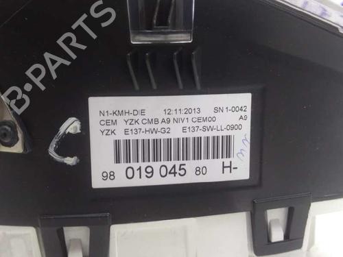Instrument cluster PEUGEOT 208 I (CA_, CC_)  | BP9464964C47 