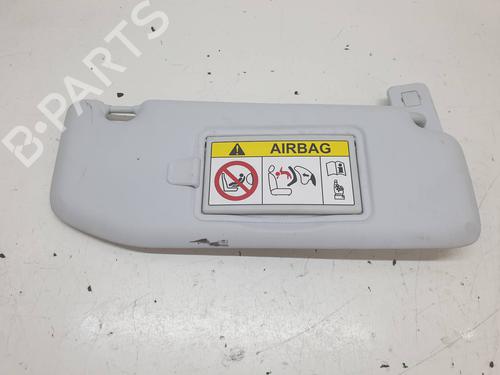 Used Right sun visor PEUGEOT 208 I (CA_, CC_) 1.6 HDi (114 hp) 19262840
