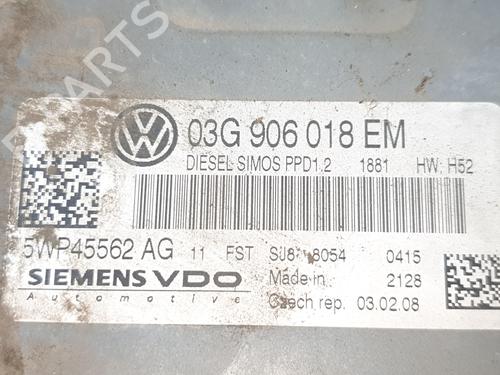 Engine control unit (ECU) VW PASSAT B6 (3C2) 2.0 TDI | BP38704358M57 - Image 6