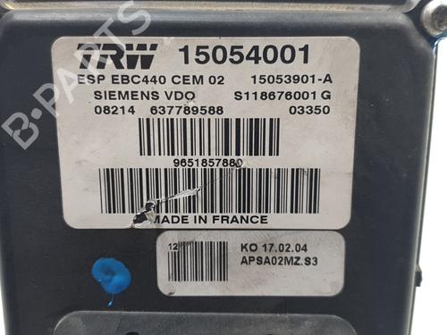 ABS pump PEUGEOT 407 (6D_)  | BP9467995M43 