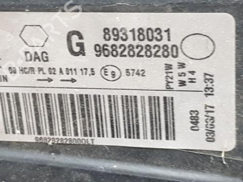 Left headlight CITROËN BERLINGO Box Body/MPV (B9) 1.6 HDi / BlueHDi 75 | BP36500627C28 - Image 7