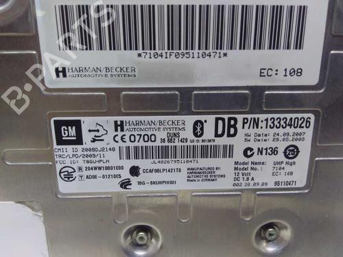 Electronic module OPEL INSIGNIA A (G09)  | BP9473730M83 