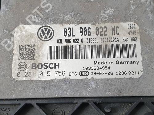 Engine control unit (ECU) VW GOLF VI (5K1)  | BP17717306M57 