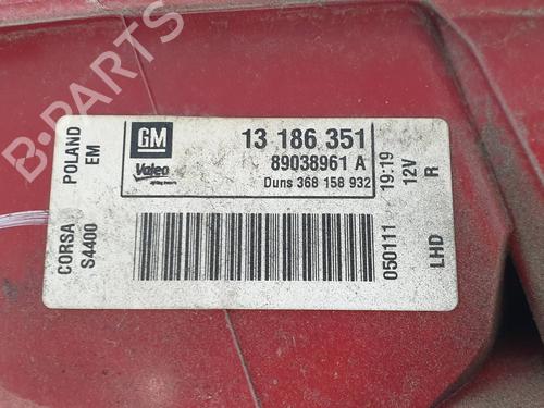 Right taillight OPEL CORSA D (S07)  | BP16134660C35 