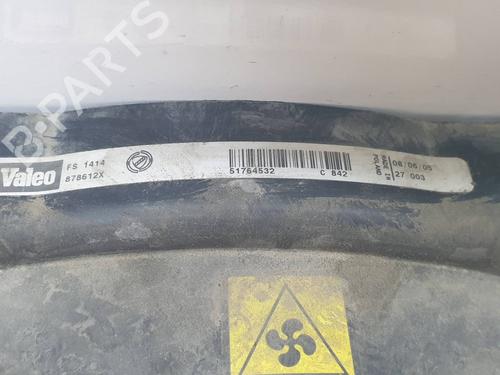 Radiator fan FIAT PANDA (169_) 1.2 (169.AXB11, 169.AXB1A) | BP20724287M35 