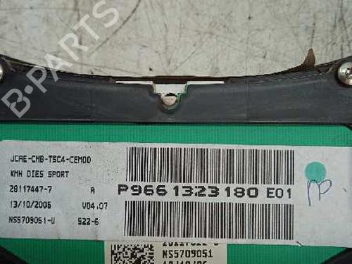 Instrument cluster PEUGEOT 307 SW (3H)  | BP9473550C47 