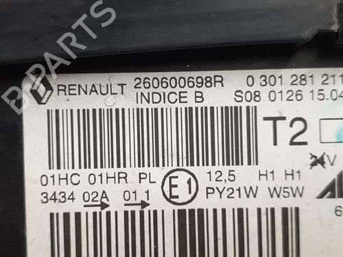 Right headlight RENAULT CAPTUR I (J5_, H5_) 1.5 dCi 90 (J5N4, J5M5, J5MW, J5M6, J5AL, J5AJ) | BP34628781C29 - Image 7