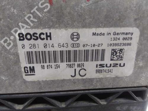 Engine control unit (ECU) OPEL ASTRA H GTC (A04)  | BP9477318M57 