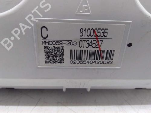 Instrument cluster MITSUBISHI OUTLANDER I (CU_W)  | BP9476886C47 