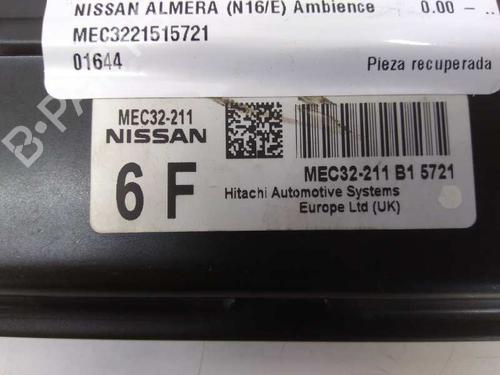 Engine control unit (ECU) NISSAN ALMERA II Hatchback (N16) | BP9489385M57