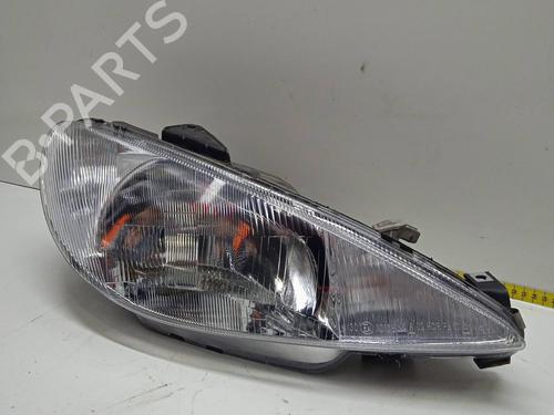 Right headlight PEUGEOT 206 Hatchback (2A/C)  | BP9486575C29 
