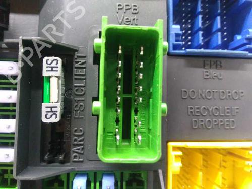 Fuse box CITROËN C4 II (NC_)  | BP9550070E1 