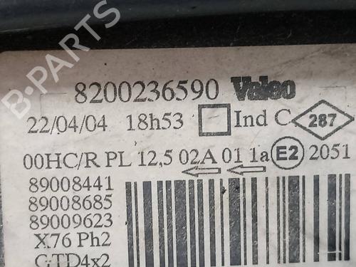 Left headlight RENAULT KANGOO (KC0/1_)  | BP9475762C28 