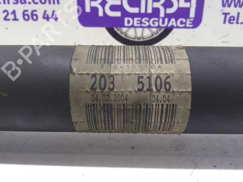 Driveshaft MERCEDES-BENZ CLK (C209)  | BP9470838M37 