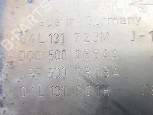 Particulate filter VW GOLF VII (5G1, BQ1, BE1, BE2) 1.6 TDI | BP29537879M81 