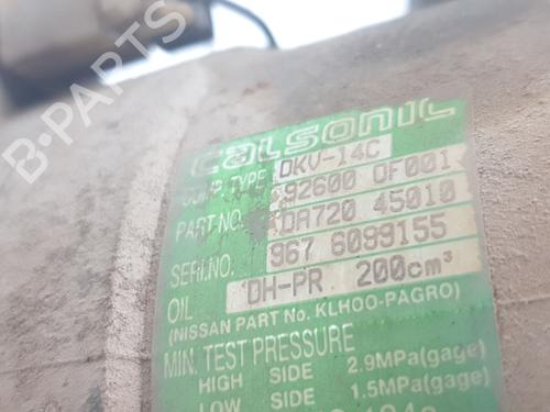 AC compressor NISSAN TERRANO II (R20) 2.7 TD 4WD | BP28804070M34 