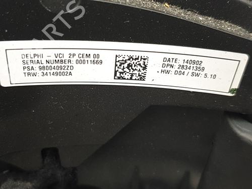 Steering wheel CITROËN C4 CACTUS 1.6 BlueHDi 100 | BP37720264C49  - Image 8