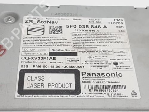 Electronic module SEAT LEON (5F1) 1.6 TDI | BP28113117M83 