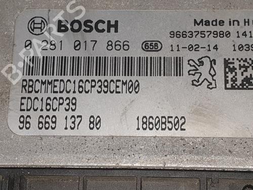 Engine control unit (ECU) CITROËN C-CROSSER (VU_, VV_)  | BP25931646M57 