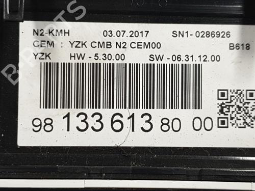 Instrument cluster CITROËN C3 III (SX) 1.2 VTi 82 | BP38597684C47 - Image 8