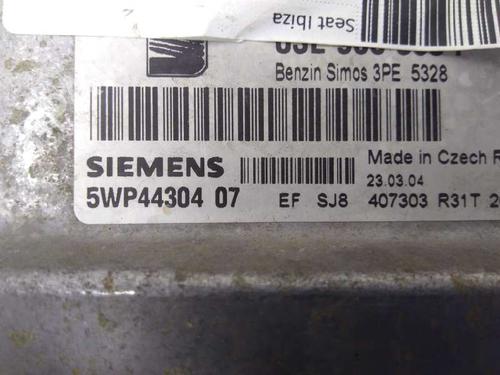 Engine control unit (ECU) SEAT IBIZA III (6L1)  | BP9471705M57 