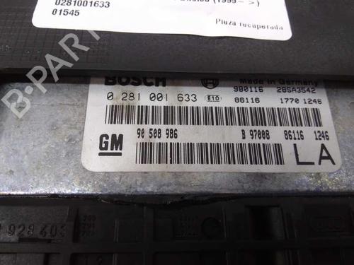 Engine control unit (ECU) OPEL VECTRA B (J96)  | BP9482815M57 
