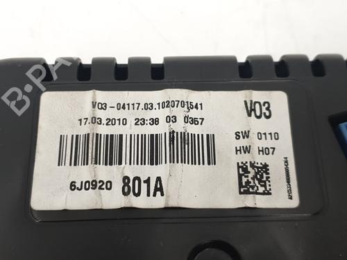 Instrument cluster SEAT IBIZA IV (6J5, 6P1) 1.6 TDI | BP31945132C47 