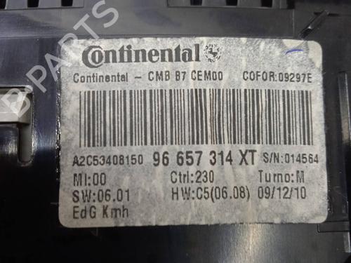 Instrument cluster CITROËN C4 II (NC_)  | BP9464627C47 