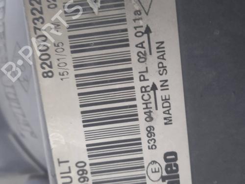 Left headlight RENAULT MEGANE II (BM0/1_, CM0/1_)  | BP11821457C28 