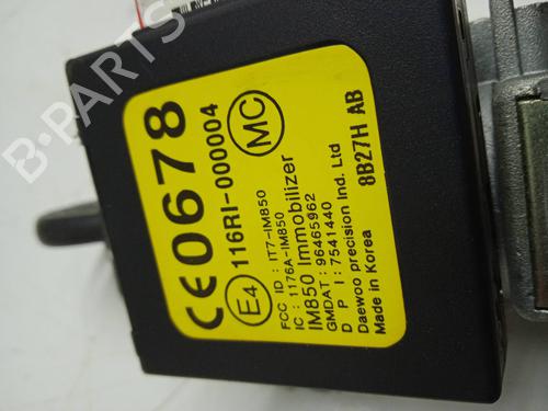 Ignition barrel CHEVROLET AVEO / KALOS Saloon (T200)  | BP9492601M48 